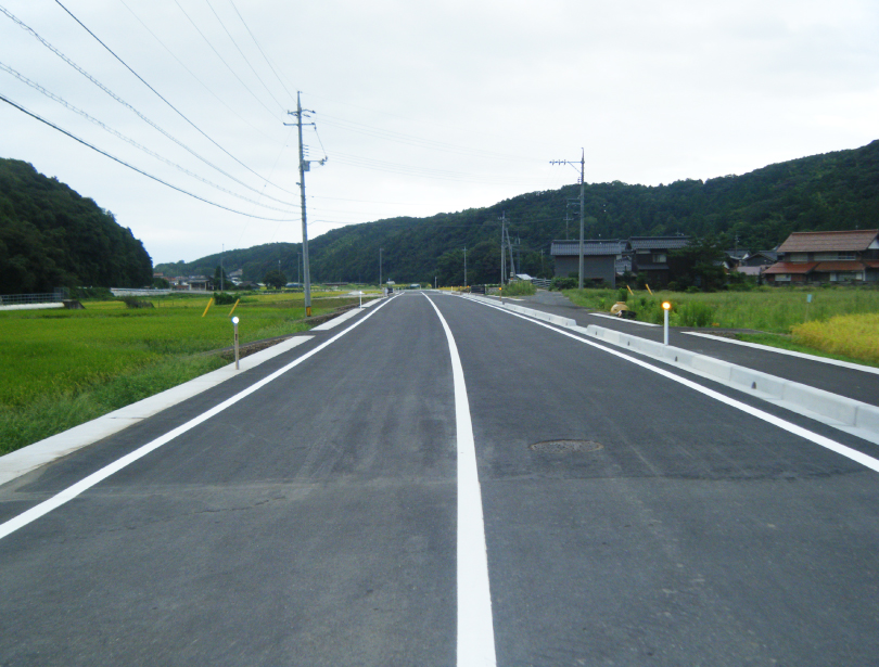 鳥取県　県道福永由良線（福永工区）舗装工事（２工区）（交付金改良）（国補正）の写真